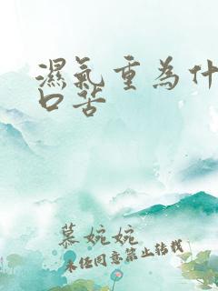 湿气重为什么会口苦