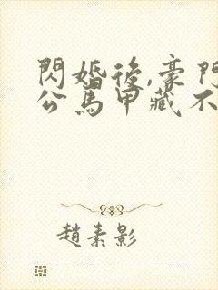 闪婚后,豪门老公马甲藏不住第三部