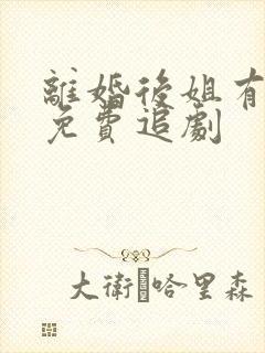 离婚后姐有点彪免费追剧