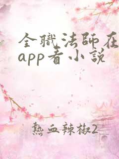 全职法师在哪个app看小说