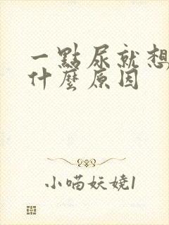 一点尿就想拉是什么原因