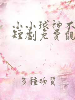 小小球神不好惹短剧免费观看