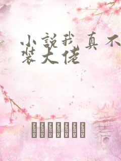 小说我真不是女装大佬