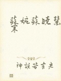 苏婉苏晓慧霍枭寒