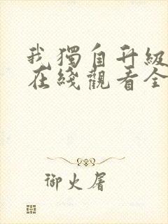 我独自升级动漫在线观看全集免费播放