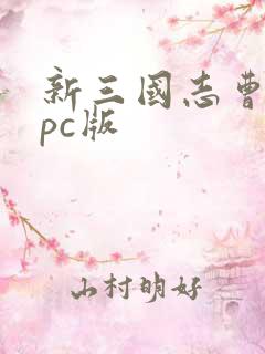 新三国志曹操传pc版