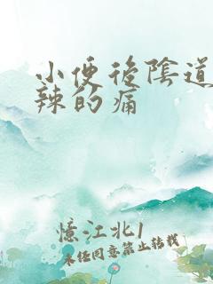 小便后阴道火辣辣的痛