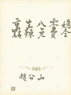 重生八零媳妇有点辣免费全文
