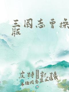 三国志曹操传新版