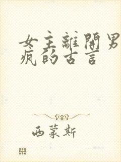 女主离开男主发疯的古言