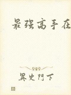 最强高手在都市