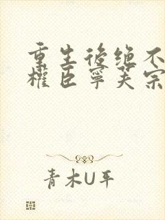 重生后绝不嫁给权臣宁芙宗肆最新章节在线