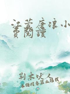 江萱唐浪小说免费阅读