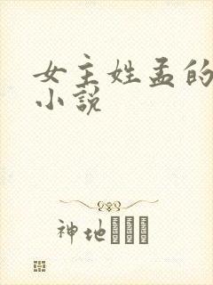 女主姓孟的重生小说