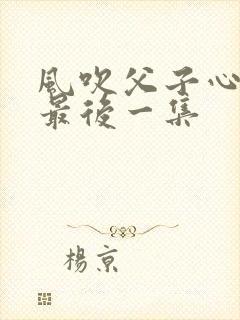 风吹父子心短剧最后一集