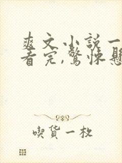 爽文小说一口气看完,惊悚悬疑恐怖