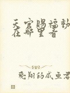 天官赐福动漫画在哪里看