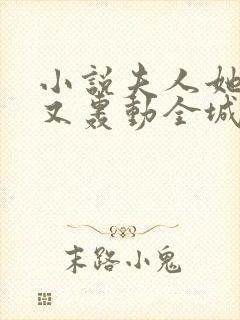 小说夫人她马甲又轰动全城了灵小哥下载