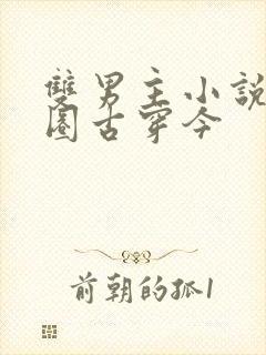 双男主小说娱乐圈古穿今