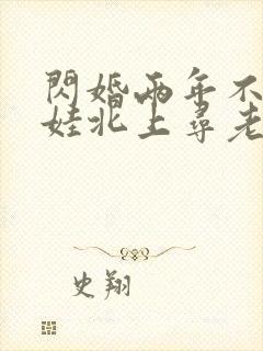 闪婚两年不见带娃北上寻老公短剧大结局