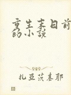 重生末日前三天的小说