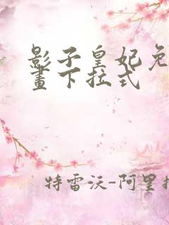 影子皇妃免费漫画下拉式