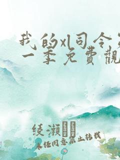 我的xl司令第一季免费观看