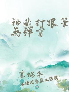 神藏打眼笔趣阁无弹窗
