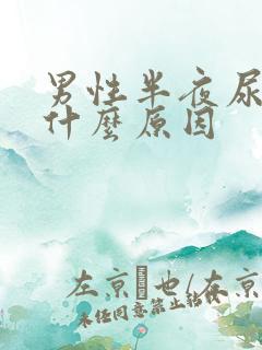 男性半夜尿多是什么原因