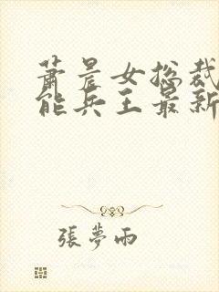 萧晨女总裁的全能兵王最新更新