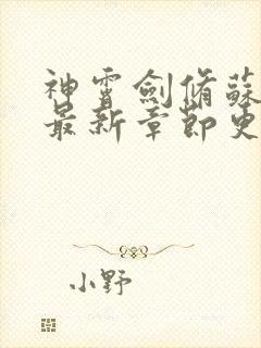 神霄剑修苏慕白最新章节更新