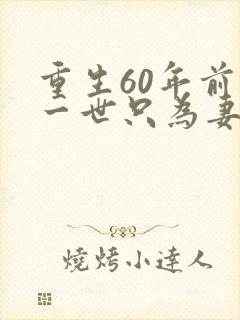 重生60年前这一世只为妻儿短剧结局