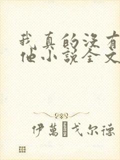 我真的没有引诱他小说全文免费阅读笔趣阁