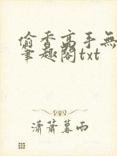 偷香高手无删减笔趣阁txt