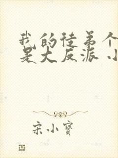 我的徒弟个个都是大反派 小说