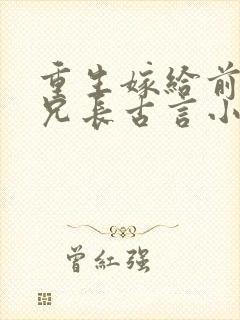 重生嫁给前夫的兄长古言小说