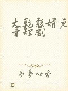 大乾憨婿免费观看短剧