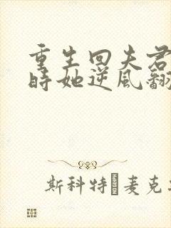 重生回夫君大婚时她逆风翻盘1