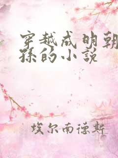 穿越成明朝皇太孙的小说