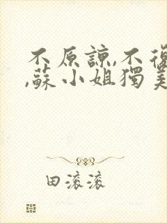 不原谅,不复合,苏小姐独美 短剧