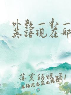 外教一对一在线英语现在哪个机构好