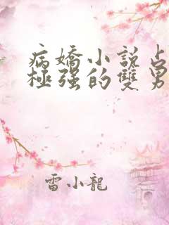 病娇小说占有欲极强的双男主