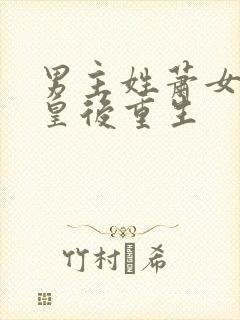 男主姓萧女主是皇后重生