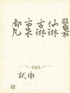 都市古仙医叶不凡朱琳琳最新章节