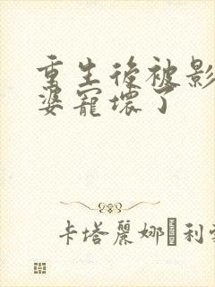 重生后被影后老婆宠坏了