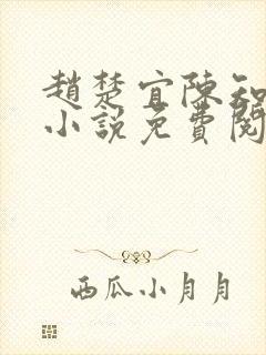 赵楚宜陈知韫的小说免费阅读全文