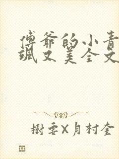 傅爷的小青梅又飒又美全文免费