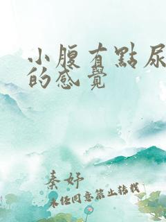 小腹有点尿不尽的感觉