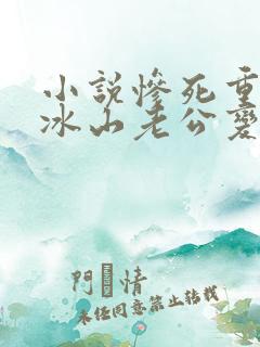 小说惨死重生后冰山老公变疯批了在线阅读