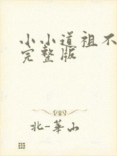 小小道祖不好惹完整版
